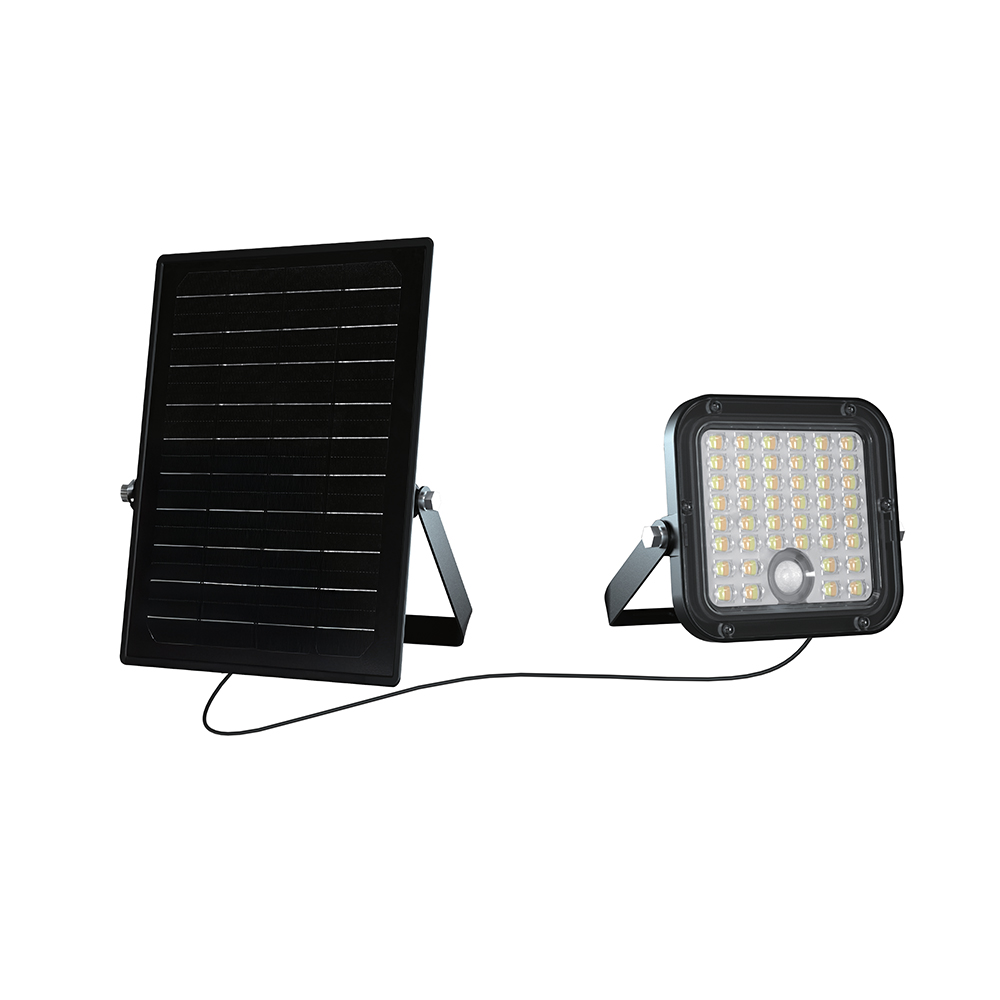 10W LED Solar Faro LiFePo Battery 3.7V Black CCT 4000K6000K img 4