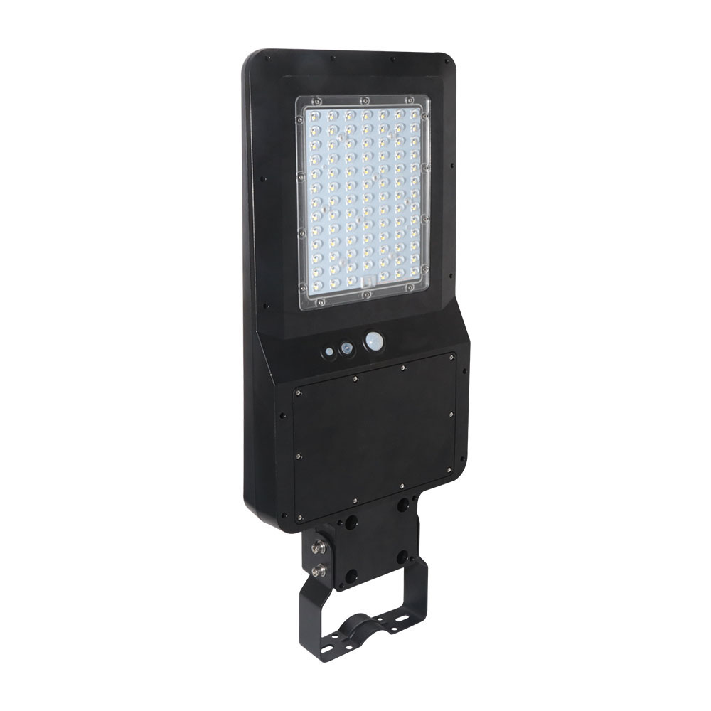40W LED Armatura solare stradale Corpo nero  4000K 120lm/W