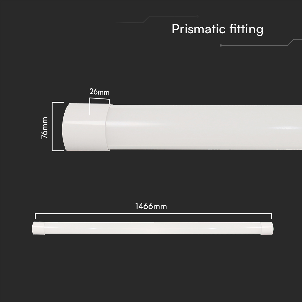 50W LED Grill Fitting 150CM 3in1