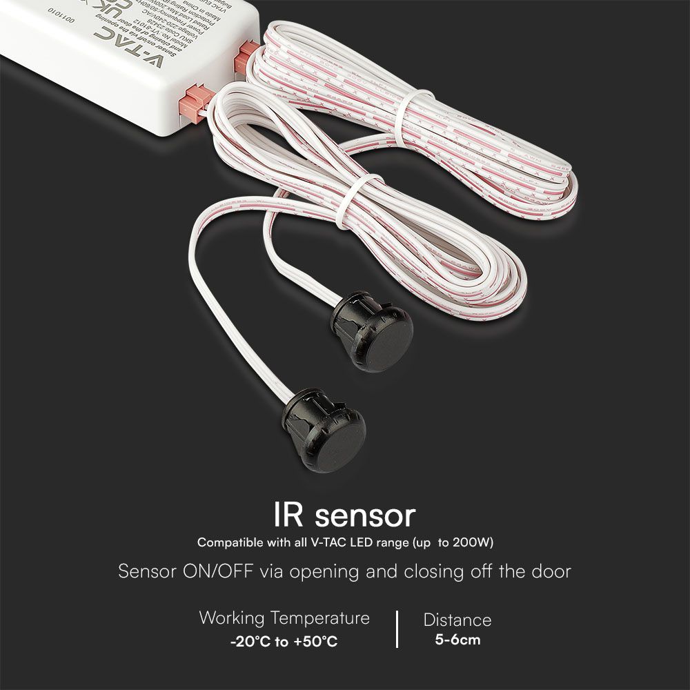 IR Sensor Up To 200W 220-240V/AC White body