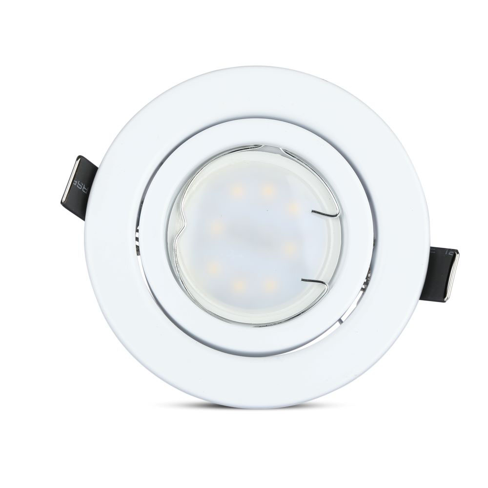 Faretto a LED GU10 con attacco bianco 6400K 3 pezzi / pacco img 4
