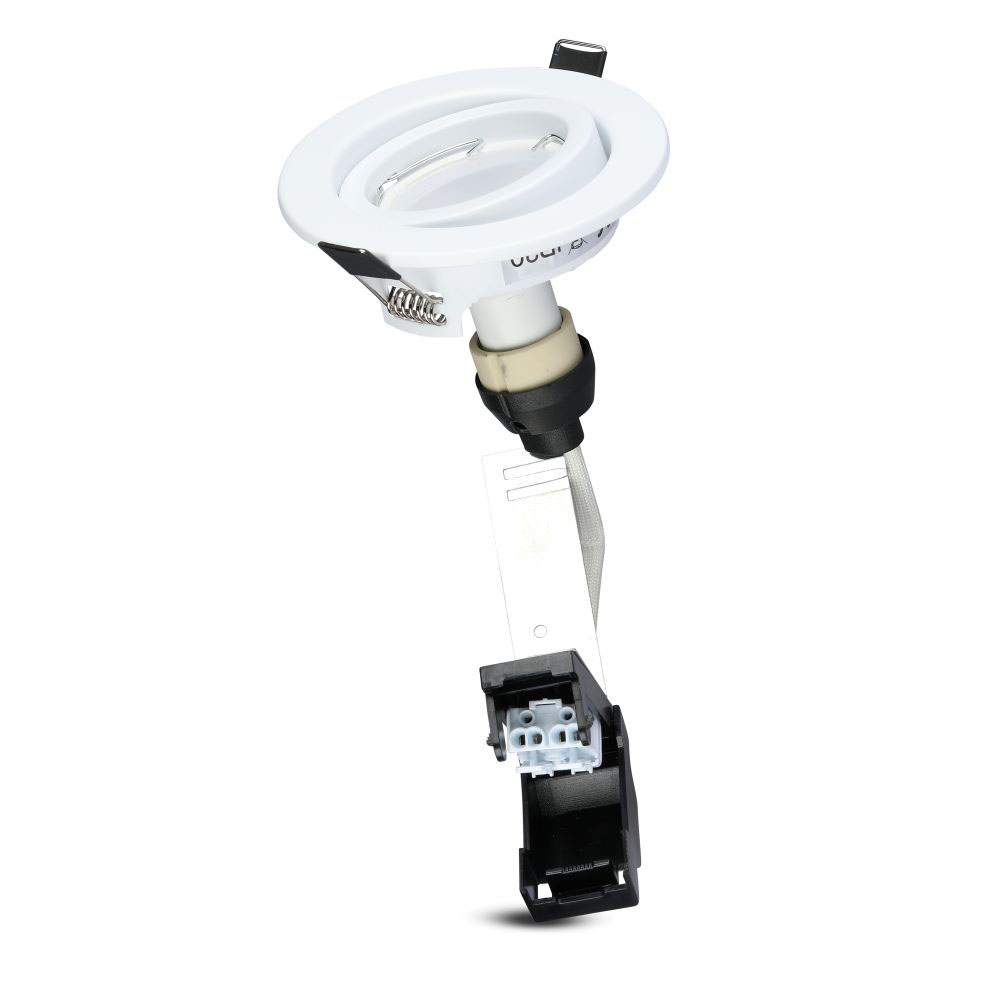 Faretto a LED GU10 con attacco bianco 6400K 3 pezzi / pacco img 6