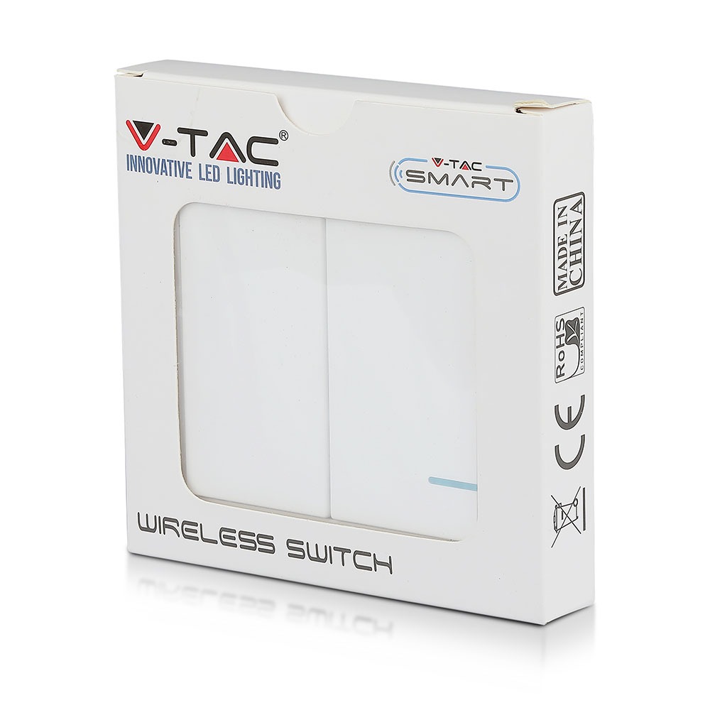 Wireless Switch 2 Gang IP54