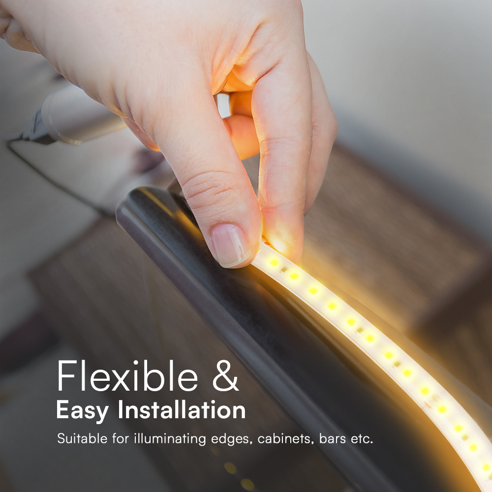 Striscia Light Set 10W 2835 121 6500K 10M/SET 220V img 2