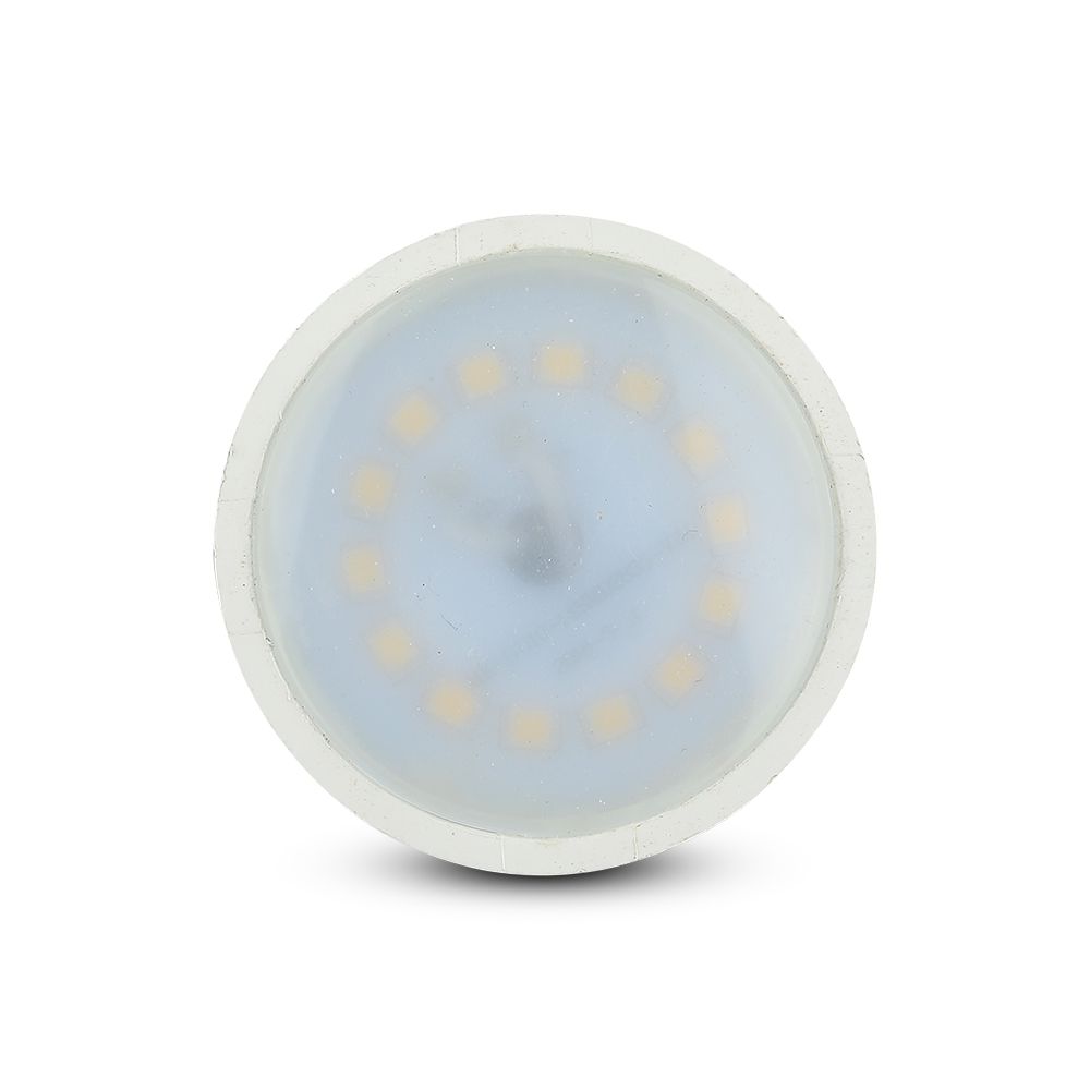 LED Spotlight - 4.5W GU10 SMD White Plastic Milky Cover 4000K img 2