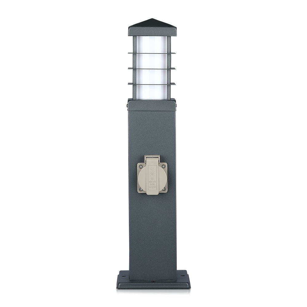Presa doppia da giardino IP44 con lampada E27 IP44 img 1