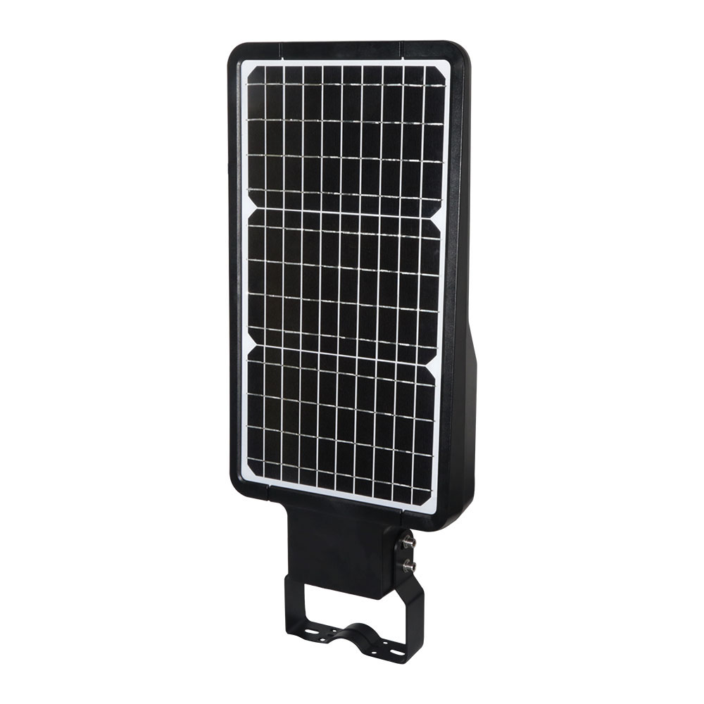 40W LED Armatura solare stradale Corpo nero  4000K 120lm/W img 1