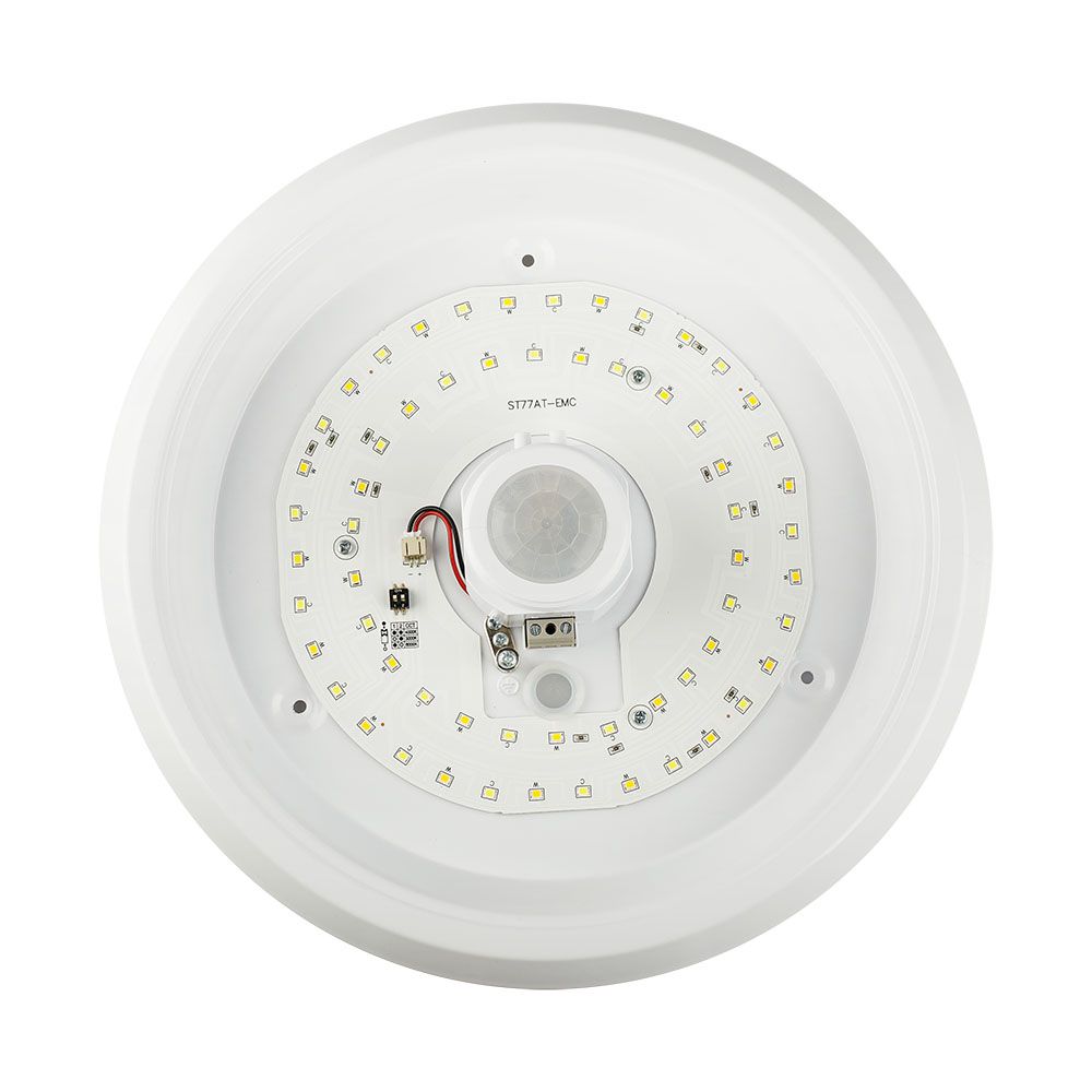 12W LED Dome Light Wiht Sensor SAMSUNG CHIP 3IN1 RD White Body img 3