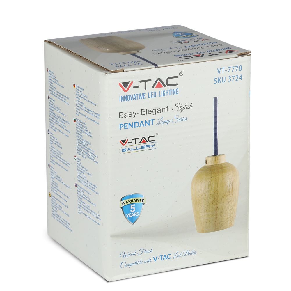 Lampadario con Portalampada Cavo Viola