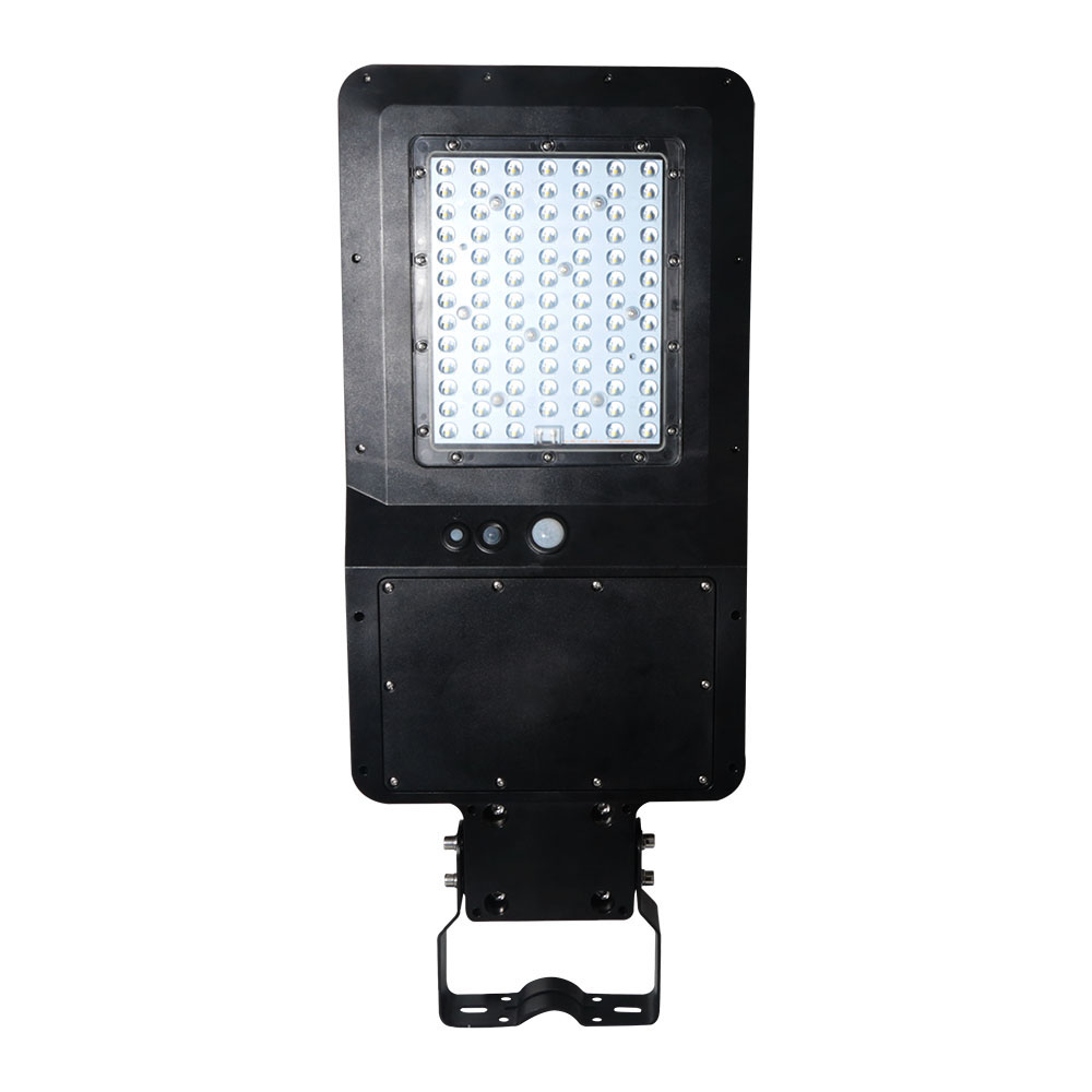 40W LED Armatura solare stradale Corpo nero  4000K 120lm/W img 2