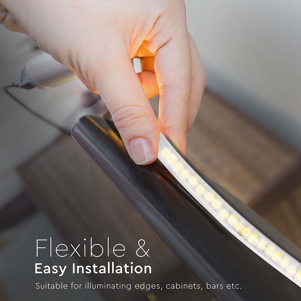 LED Strip 5050 60 Led 24V IP65 4000K img 4