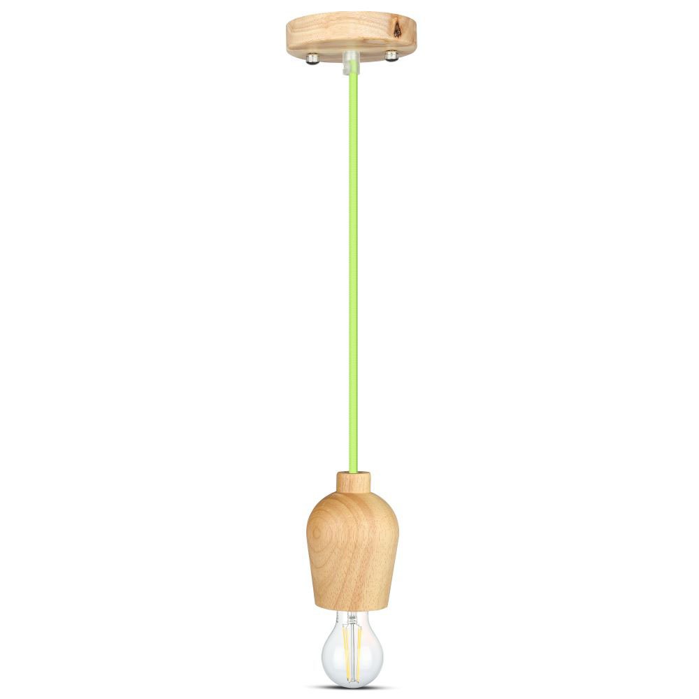 Lampadario con Portalampada Cavo Verde img 2