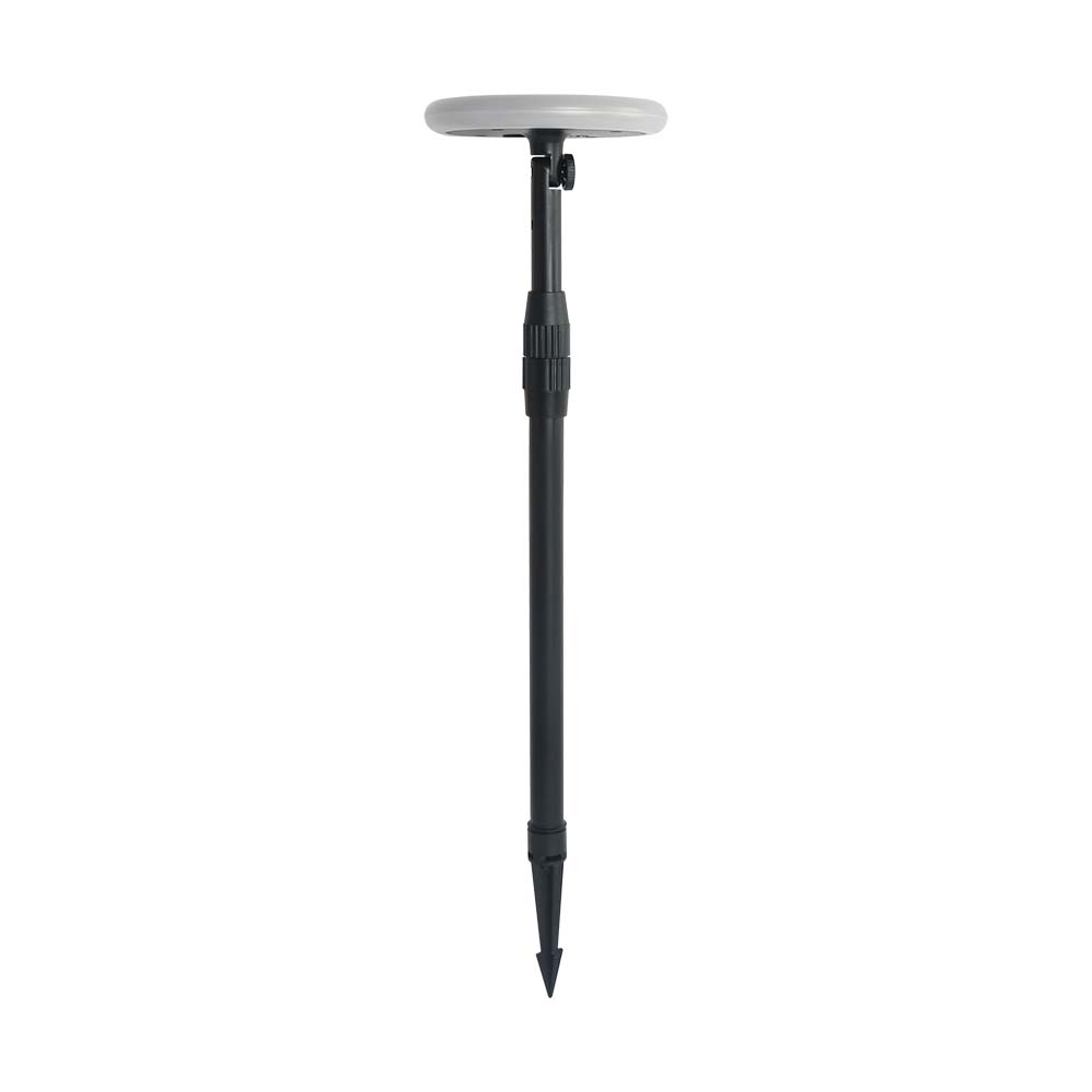 3W LED Solar Garden Light With White + Black Body 4000K 2pcs/pack img 2