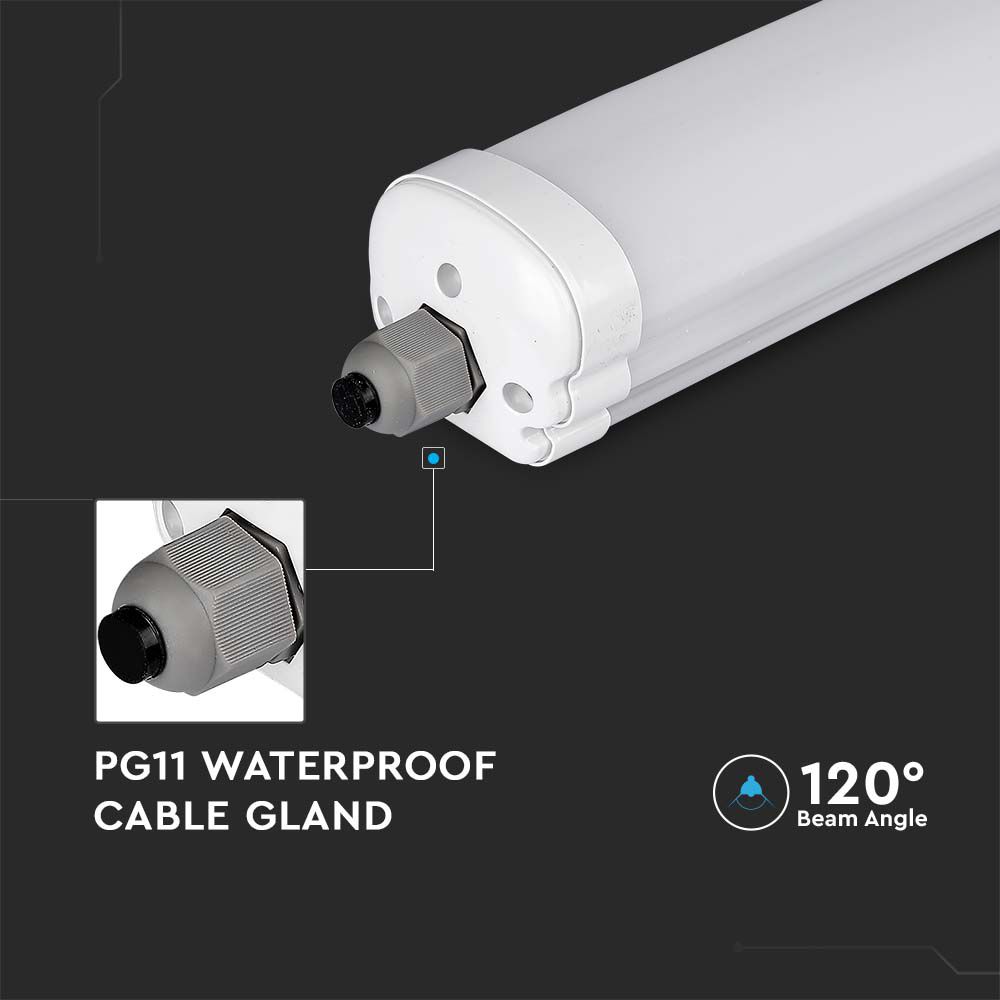 LED Waterproof Lamp G-SERIES 1500mm 48W 4000K 120LM/W img 2