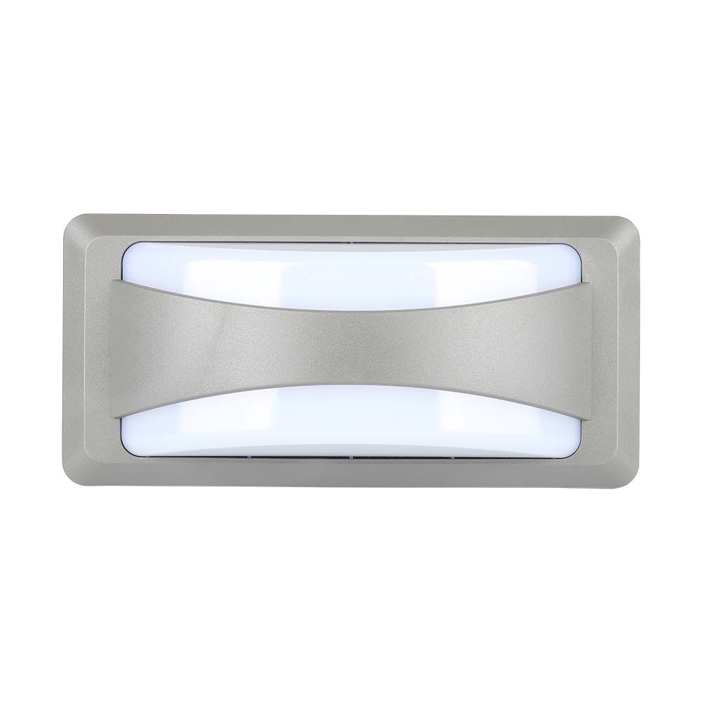 12W LED Bulkhead With Soft4200K Grey Body IP65