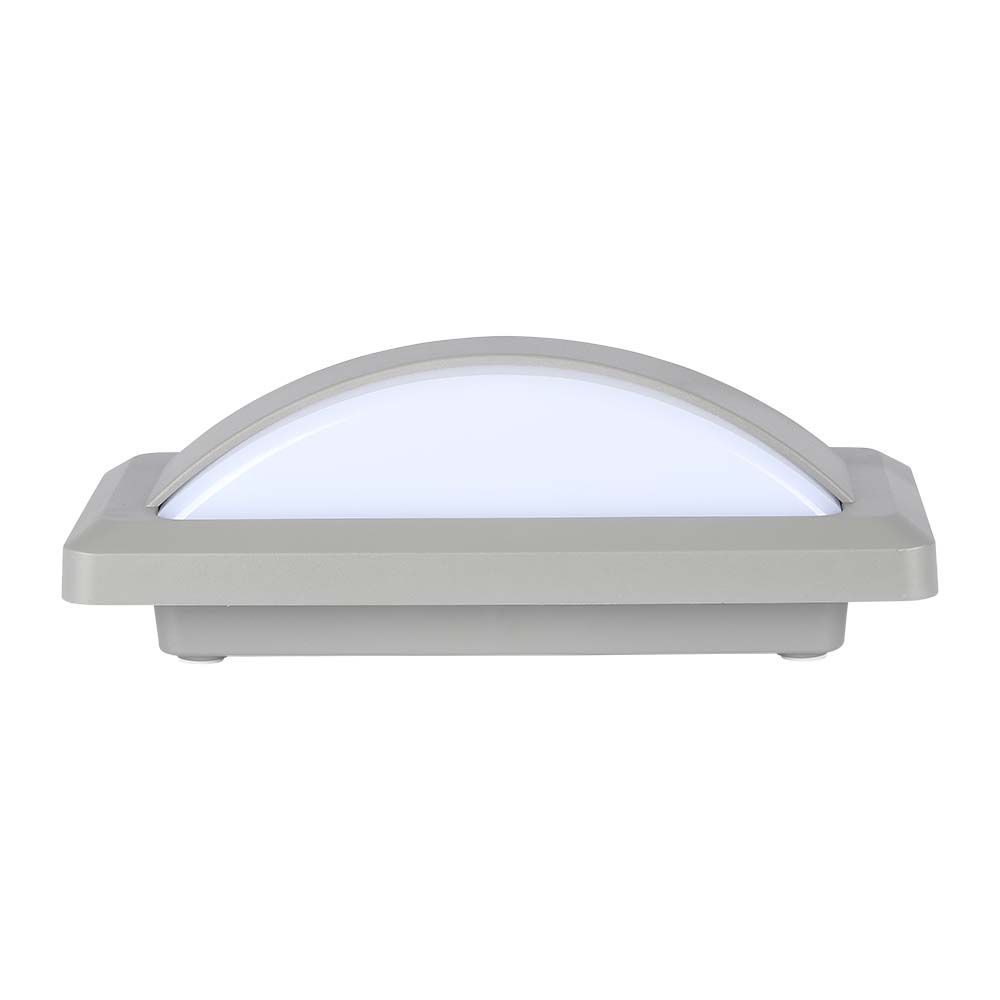 12W LED Bulkhead With Soft4200K Grey Body IP65 img 1