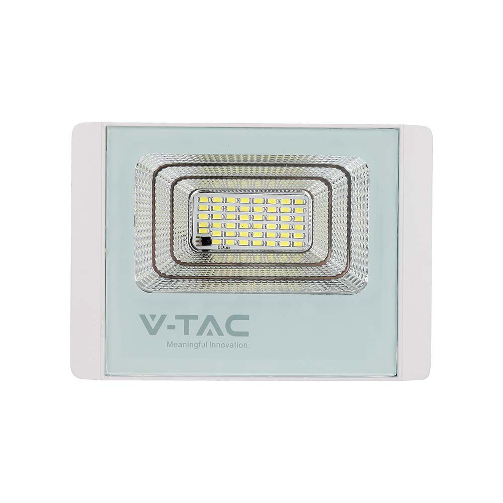 40W LED Solar Floodlight 6400K White Body img 1