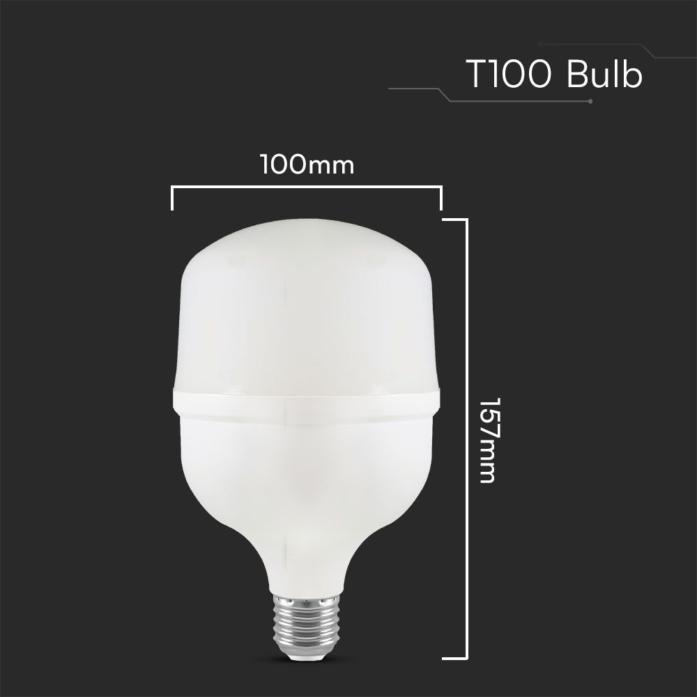 LED Bulb - 30W Plastic T100 4000K