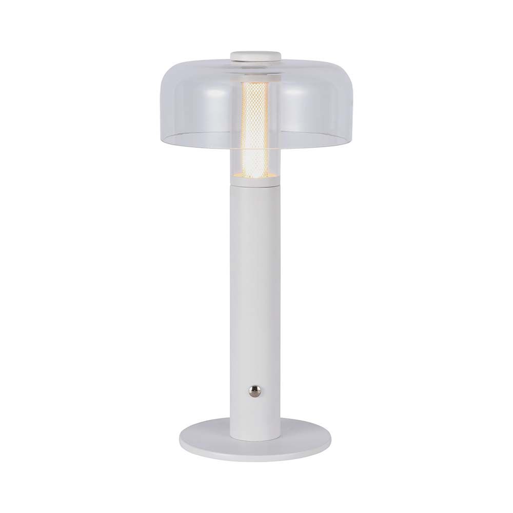 Lampada da Tavolo Ricaricabile 3 in 1 corpo bianco