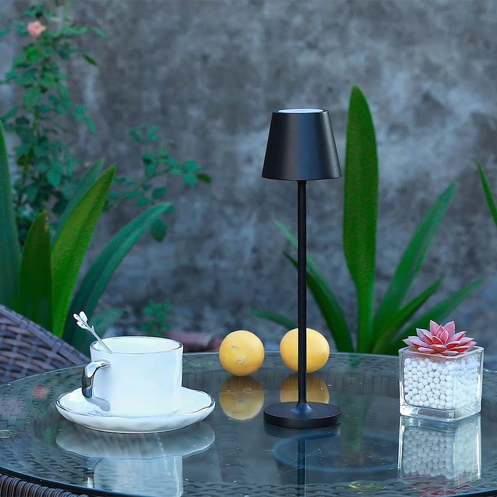 1.5W LED Table Lamp 3000K IP54 Sand Black Body