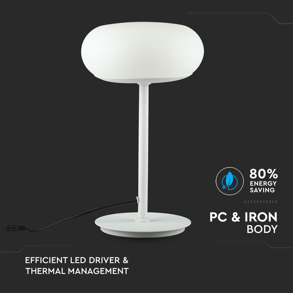 30W LED Designer Table Lamp Touch Dimmerabile bianca 3000K