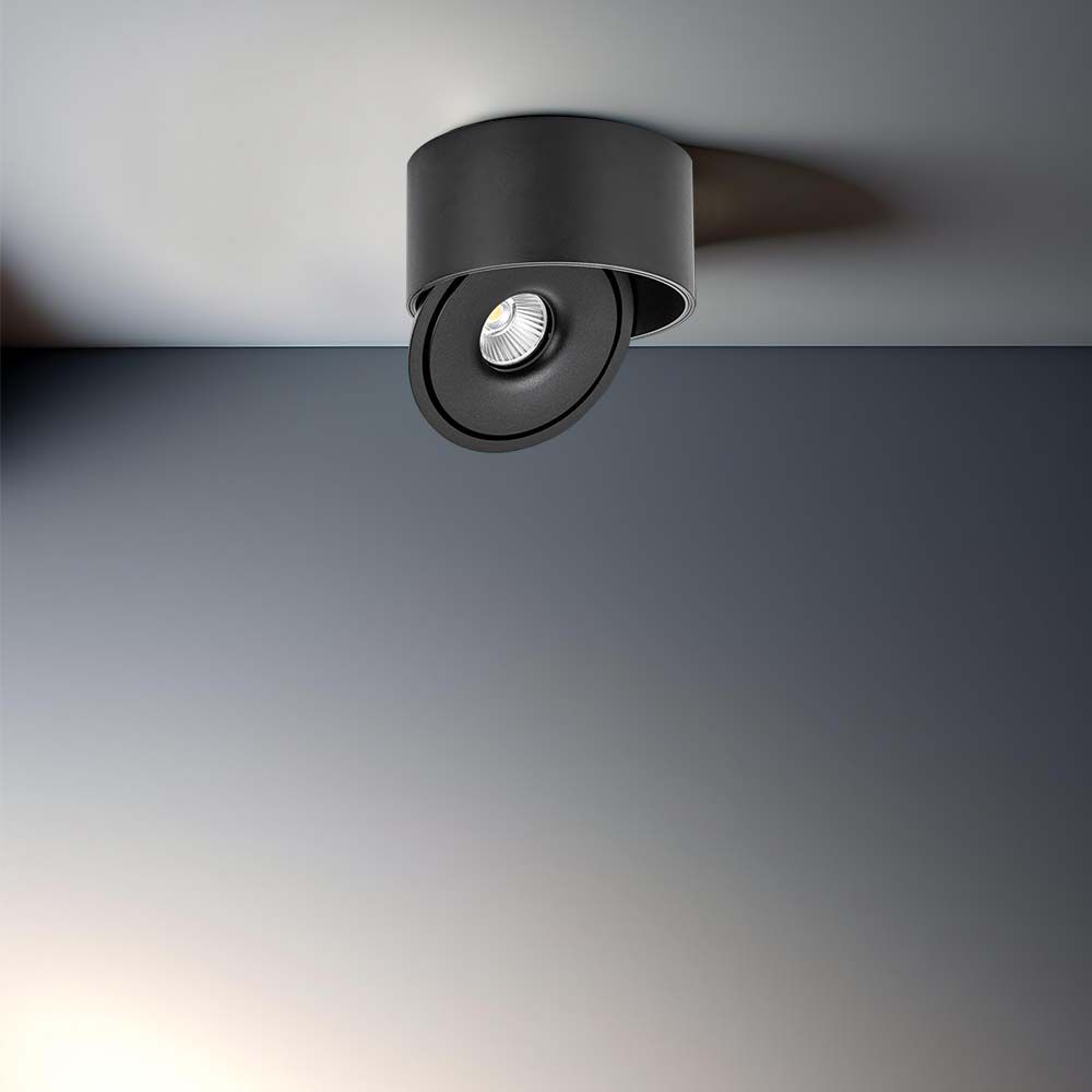 28W LED Surface COB Downlight 3IN1 Black Body