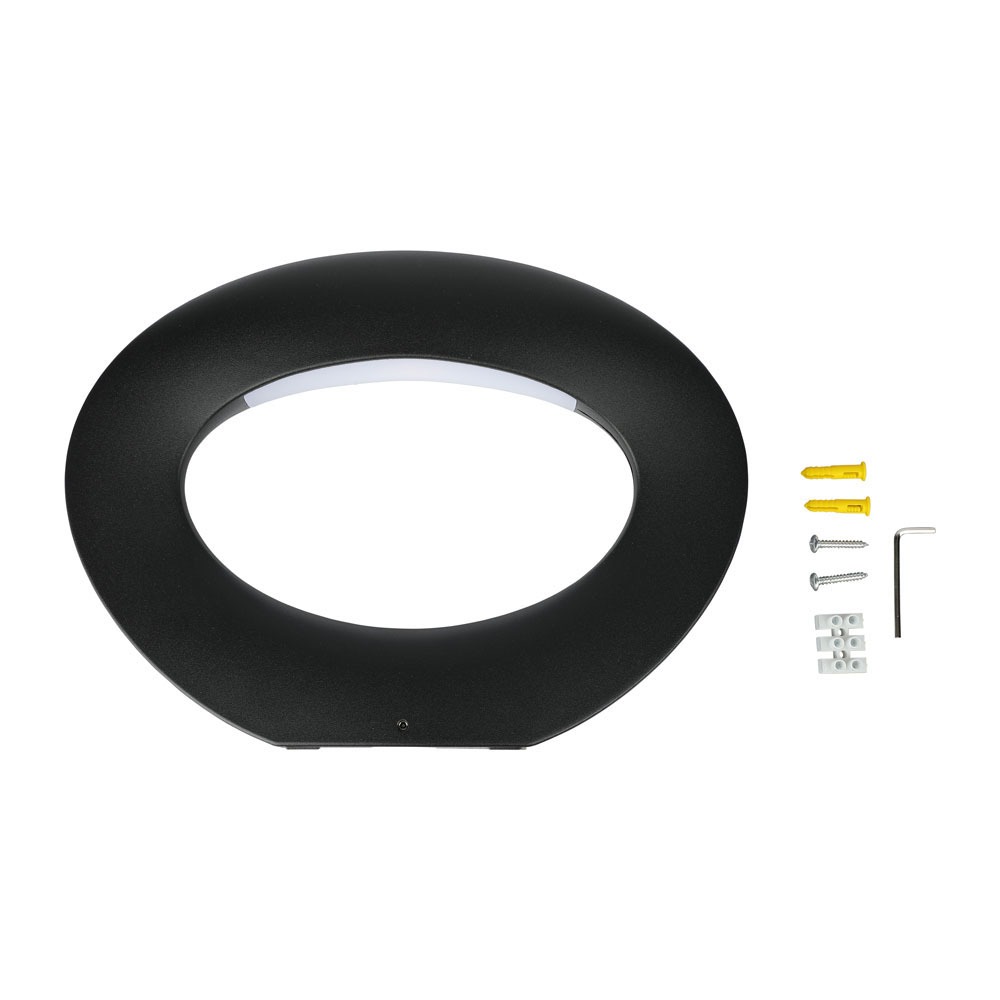 10W LED Wall Light Corpo Nero 4000K img 3