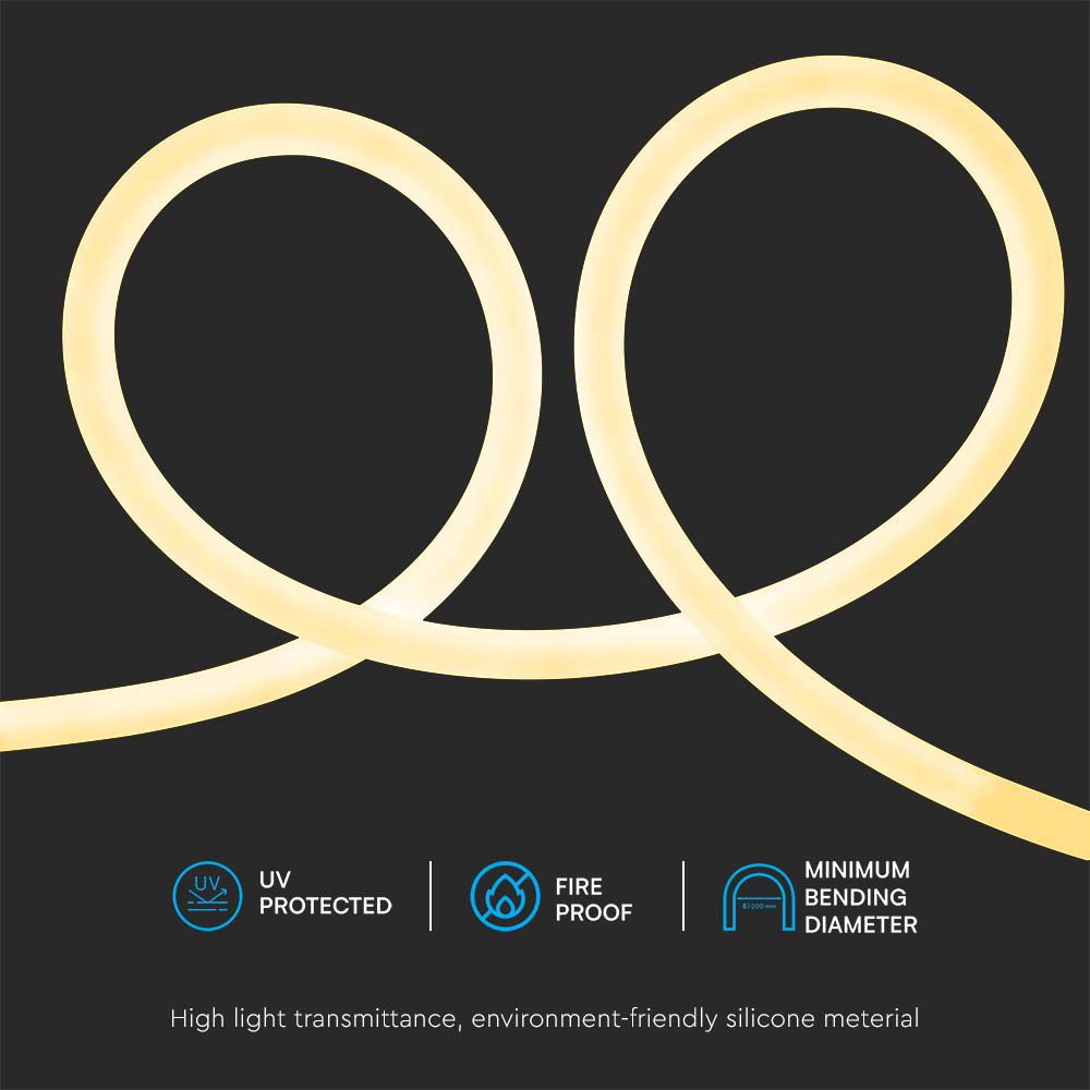 Neon Flex 12W/m Bobina 10m 24V img 2