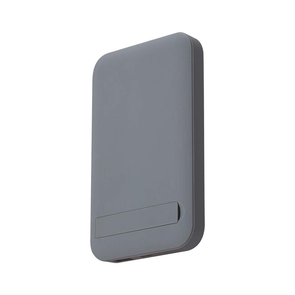  Power Bank 10000 mAh MagSafe Ultra Sottile Magnetico con Ricarica Wireless Colore Grigio img 1