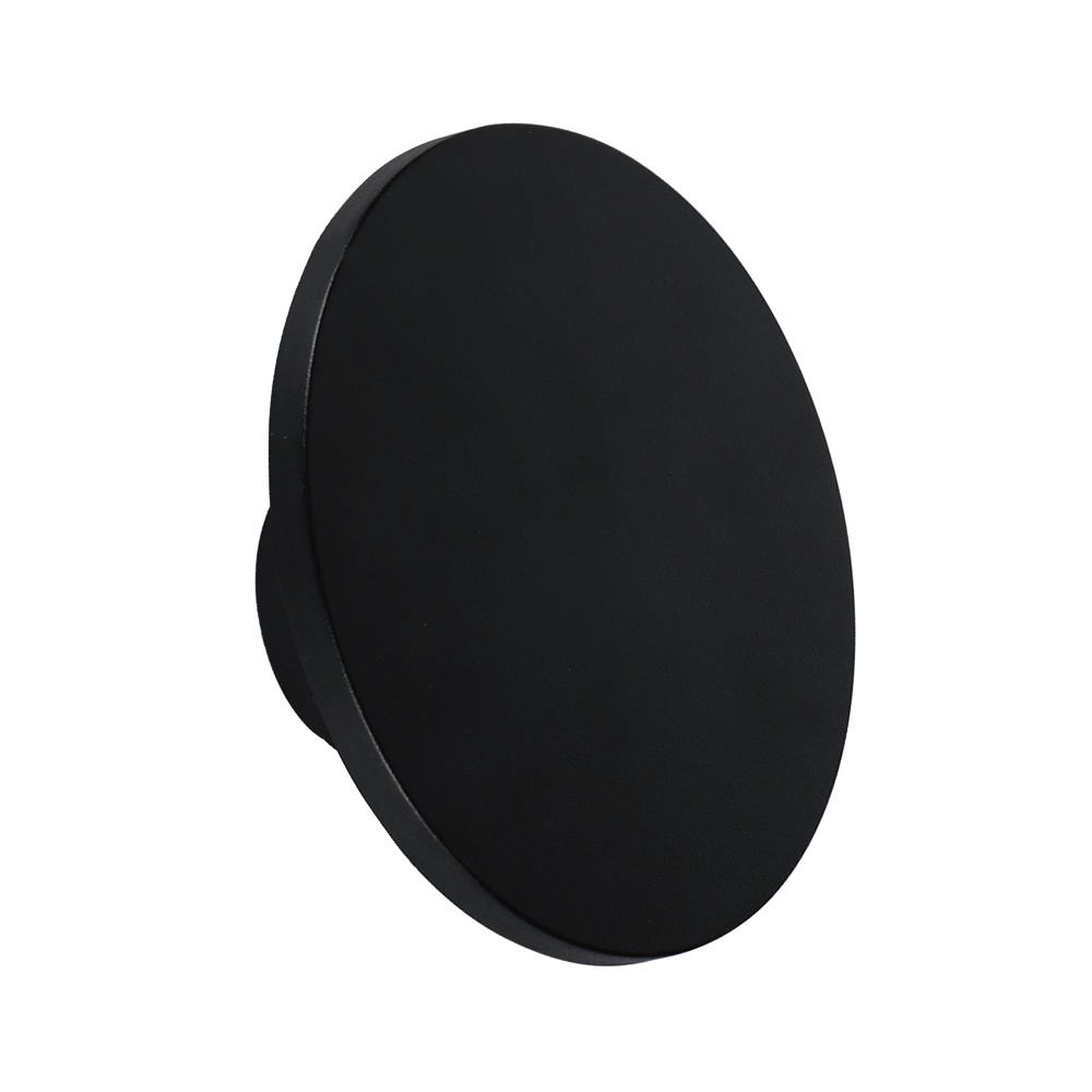 12W Dome Light Round Black Frame 4000K