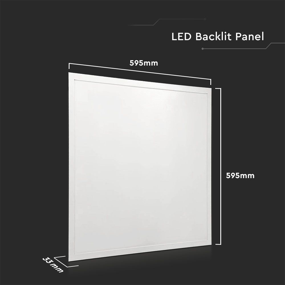 Pannello LED 36W 120LM/W 600*600mm 4000K Driver Incluso