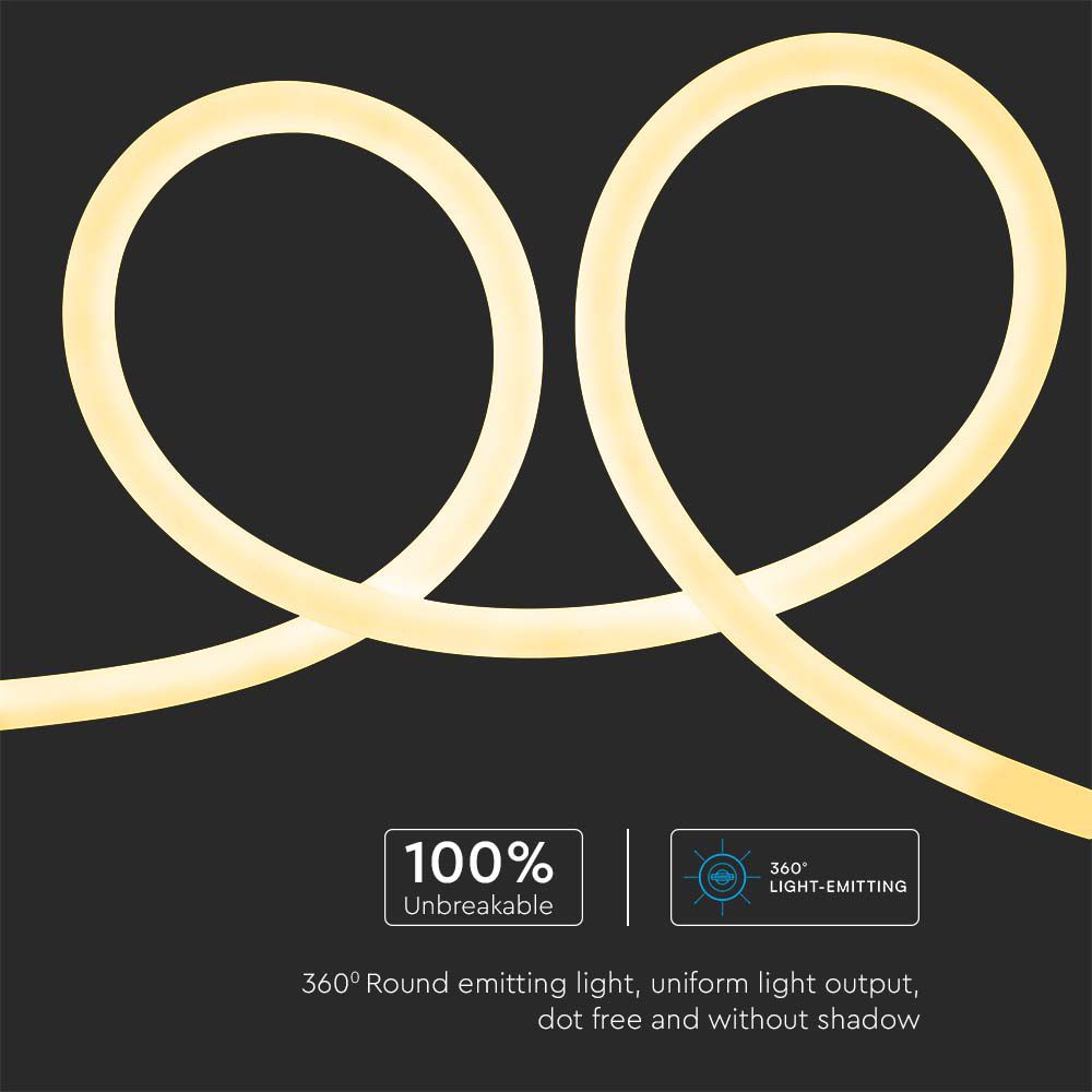 Neon Flex 12W/m Bobina 10m 24V img 3