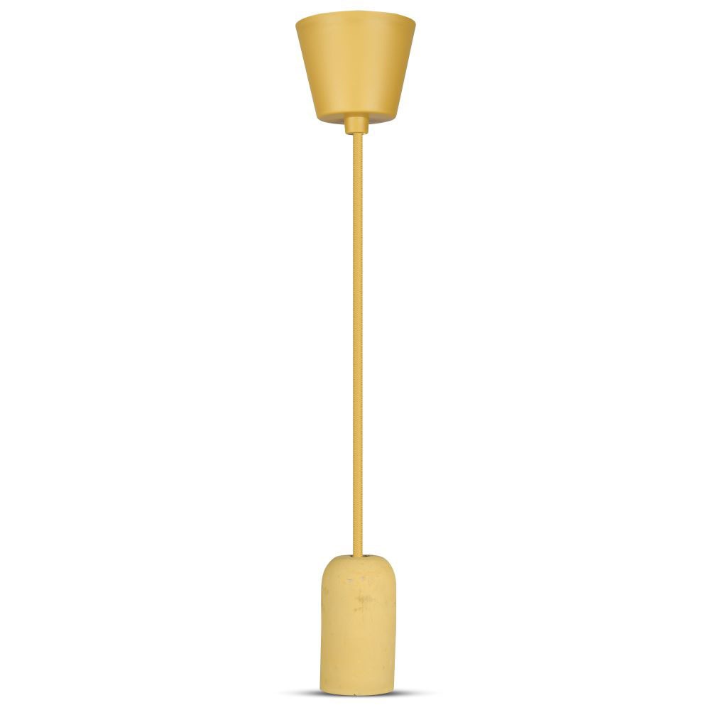 Lampadario con Portalampada Calcestruzzo Beige chiaro