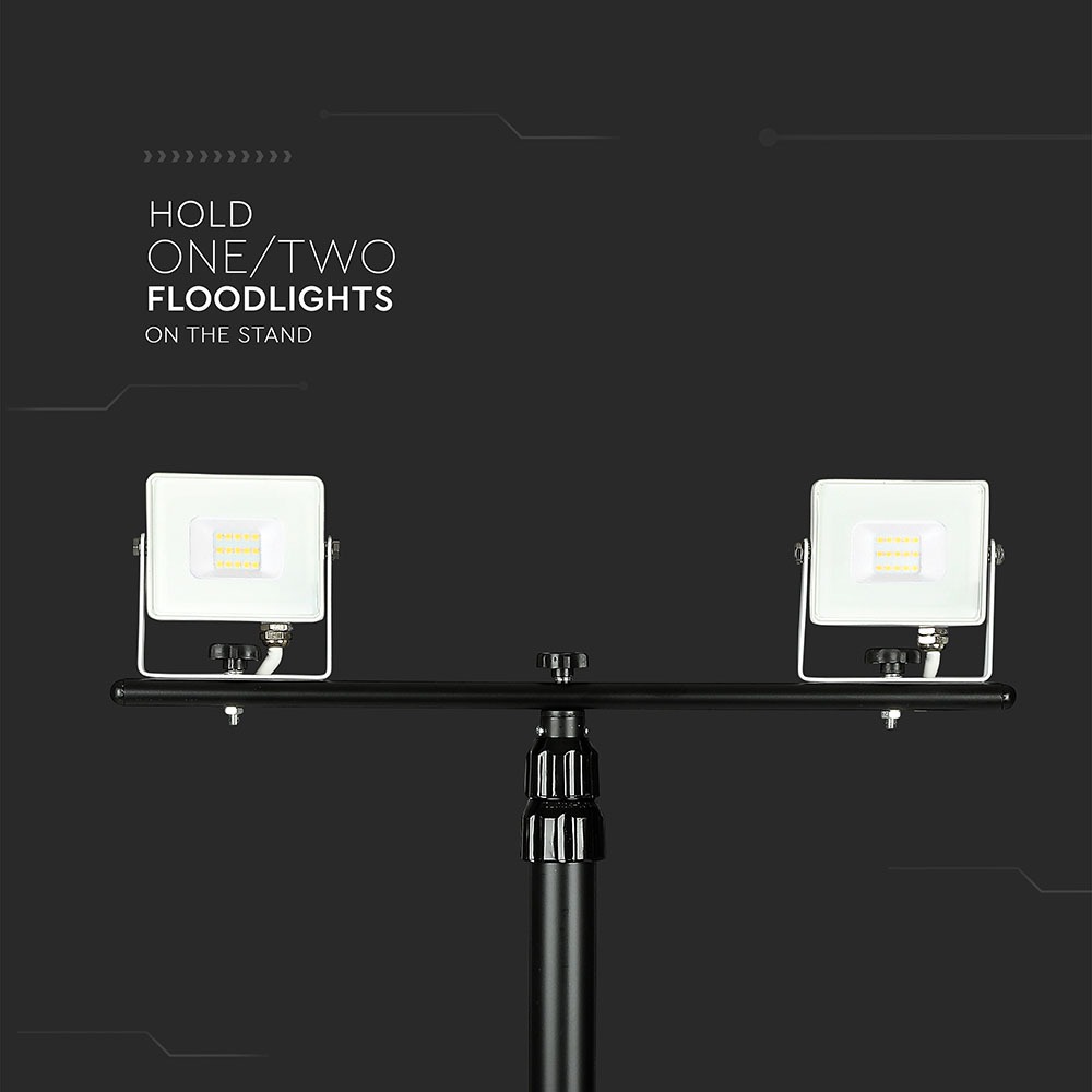 Treppiede per Proiettori LED Nero img 3
