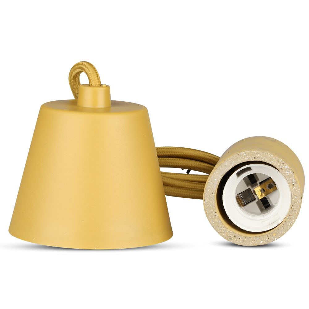 Lampadario con Portalampada Calcestruzzo Beige chiaro img 1