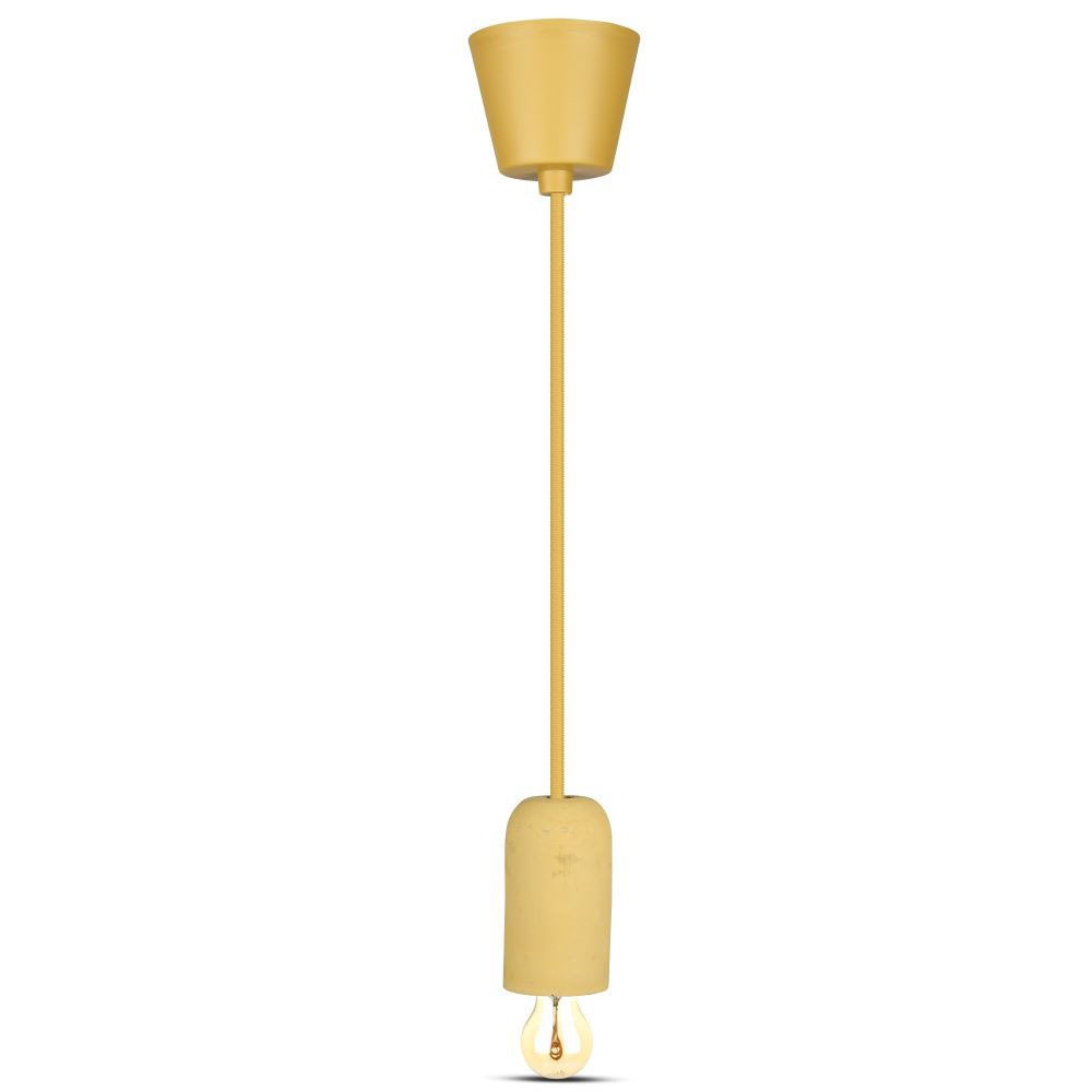 Lampadario con Portalampada Calcestruzzo Beige chiaro img 2