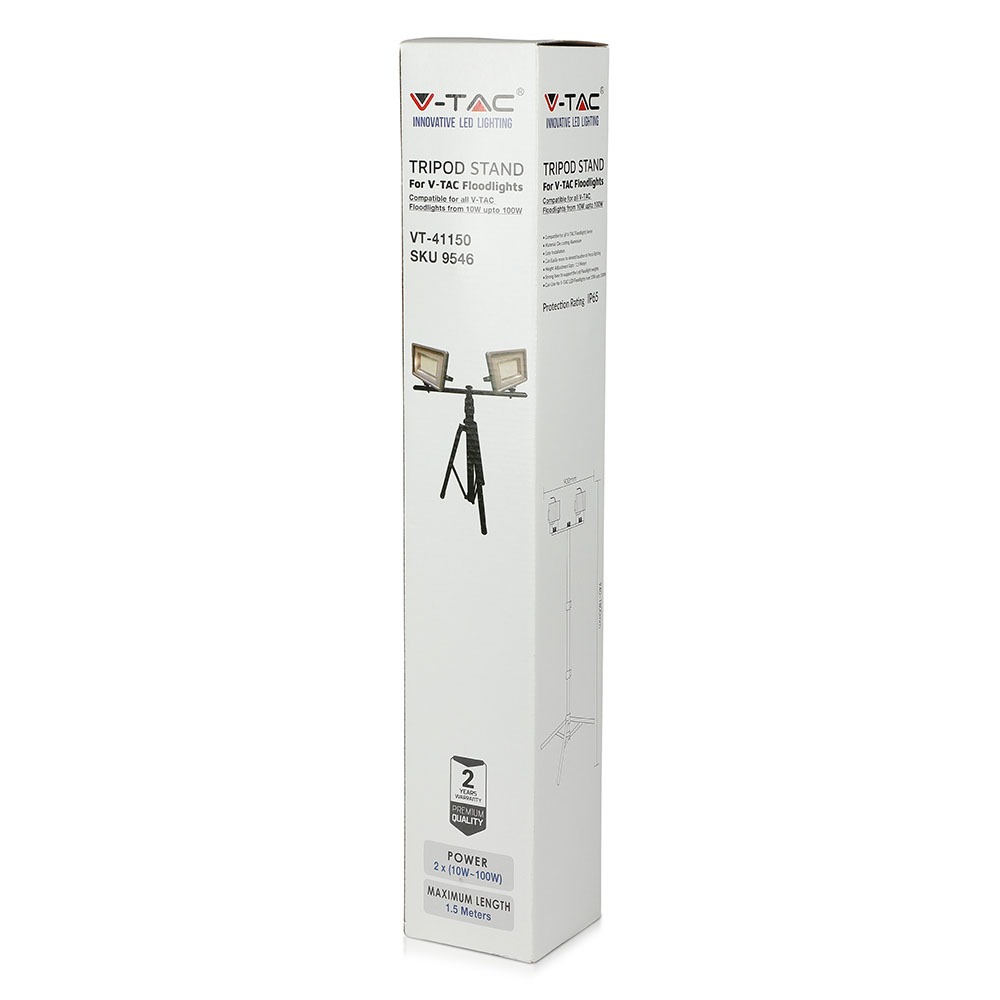 Treppiede per Proiettori LED Nero