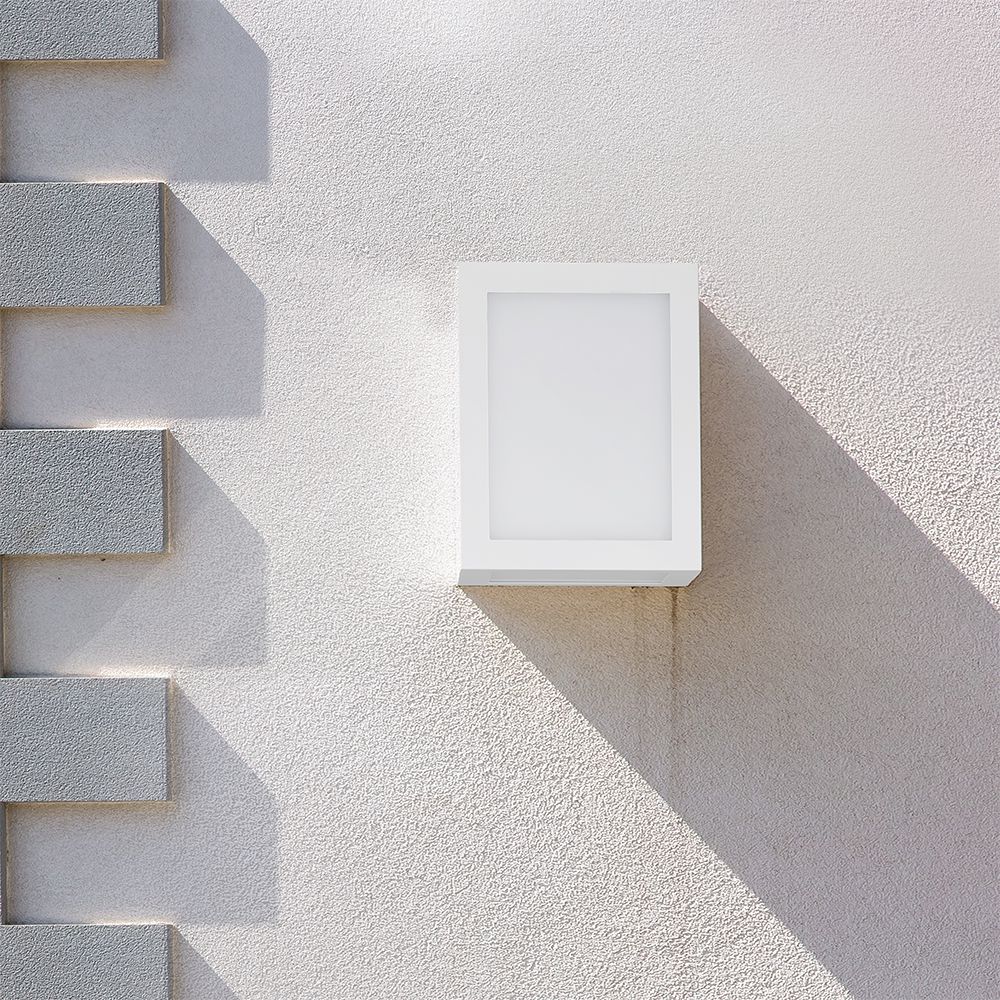 12W LED Wall White Body 4000K img 1