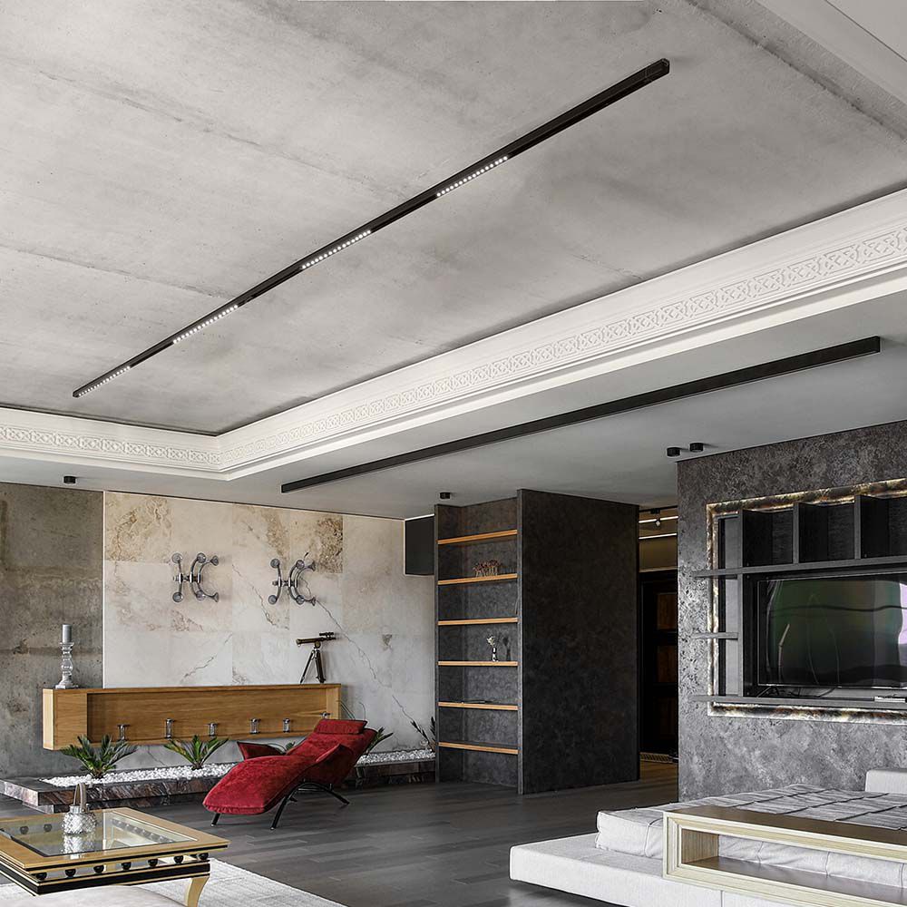 14W LED Magnetic SMART Tracklight Black 3in1