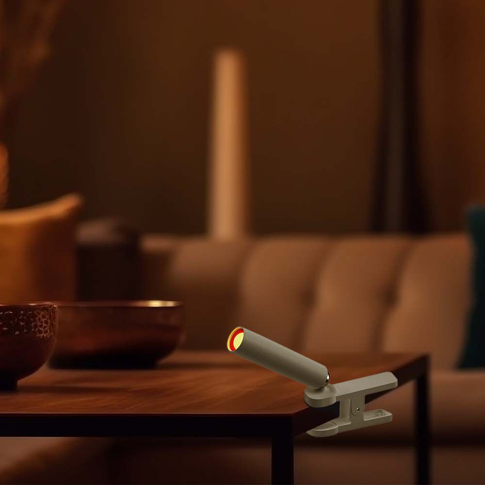 3W LED Magnetic Table Lamp 4000K White Body img 2
