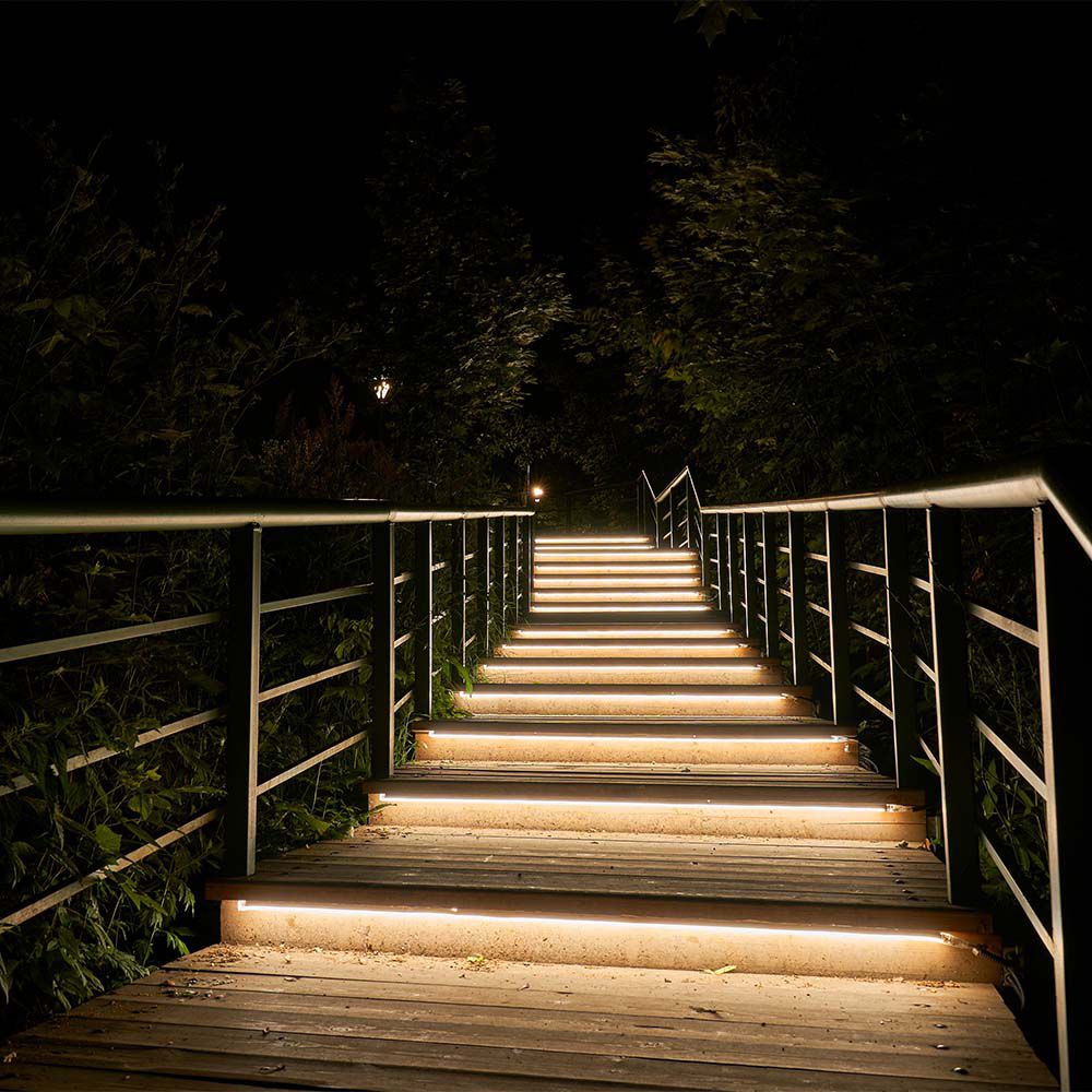 Kit Strip LED SMD2835 con Pannello Solare 1.2W/m 3000K IP67