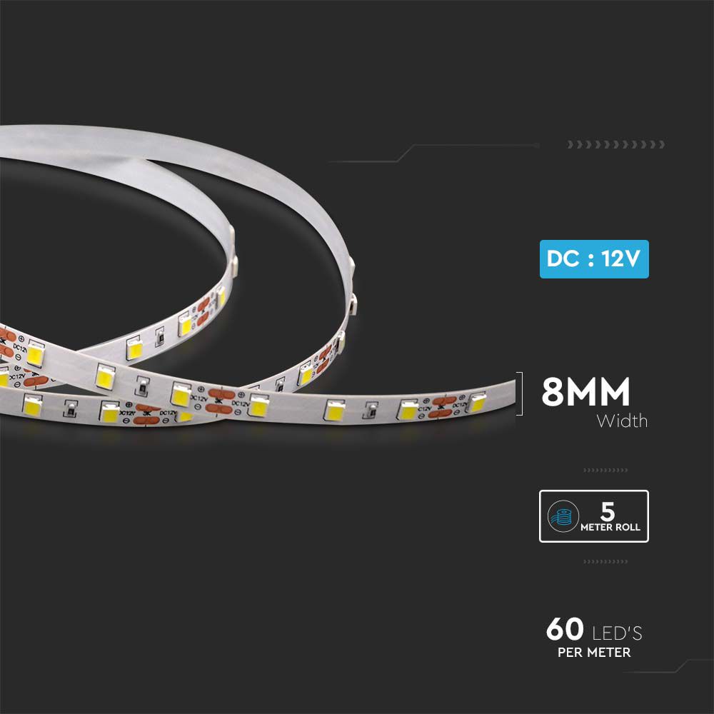LED Strip 4040 60 Led 12V 6400K IP20 img 4