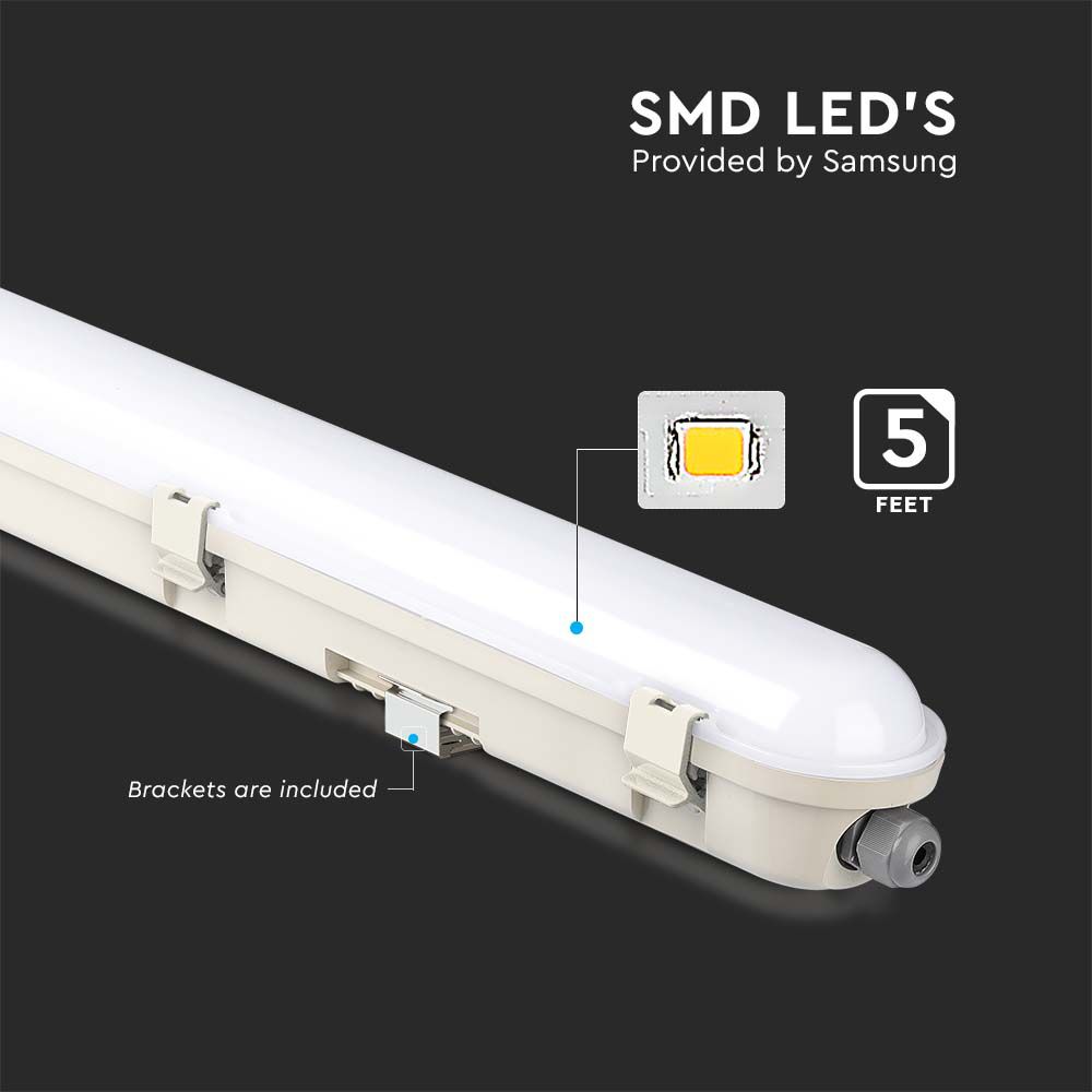 LED Waterproof Fitting SAMSUNG CHIP - 150CM 70W 4000K 120LM/W