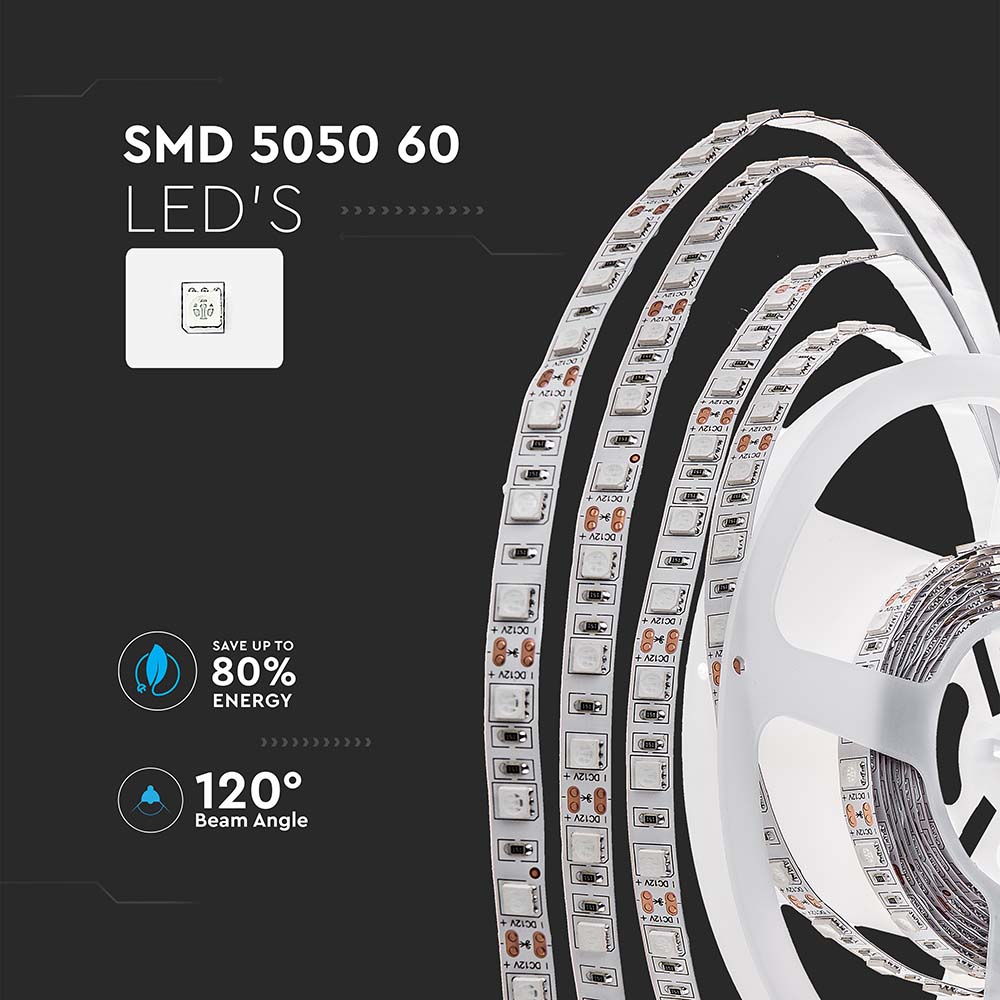 LED Strip SMD5050 - 60 LEDs 4500K IP20 img 1