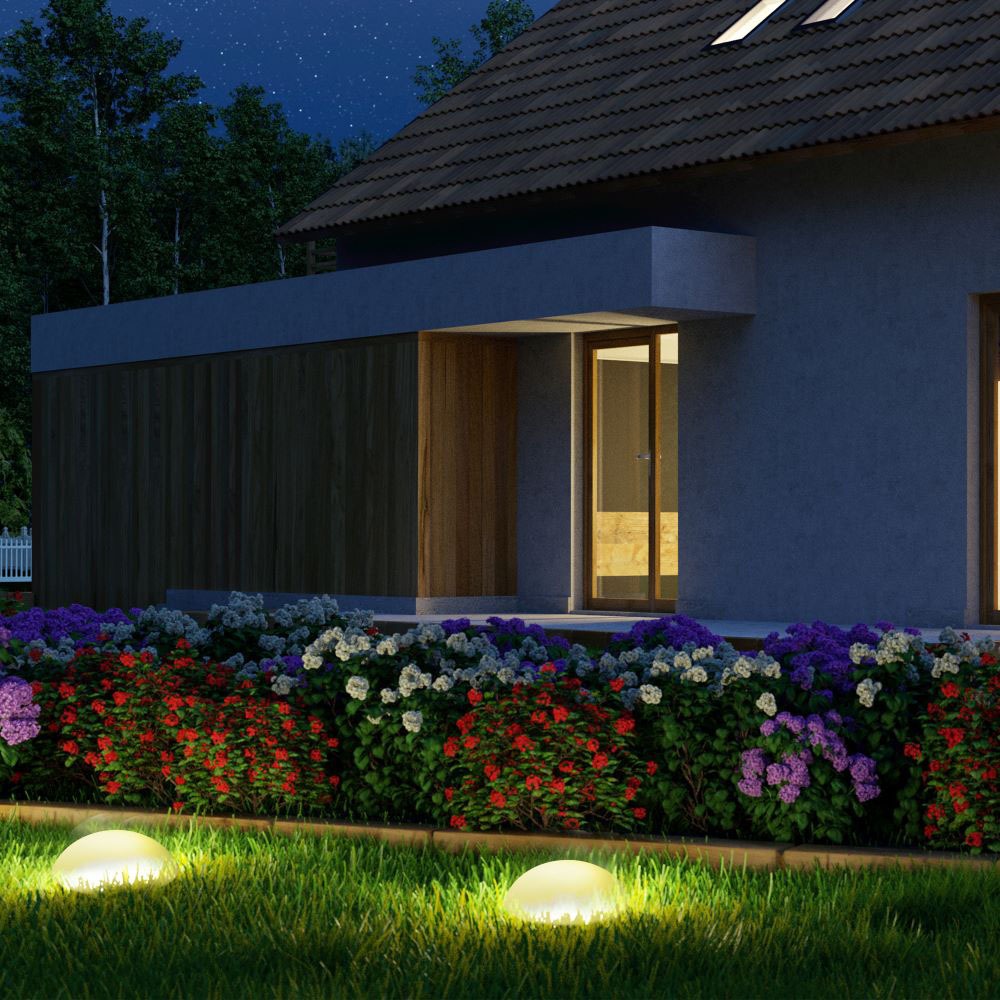 LED Mezza sfera rotonda RGB D50*26CM