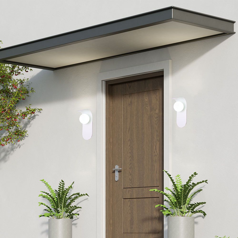 Designer Wall Fitting Gypsum G9 White Body