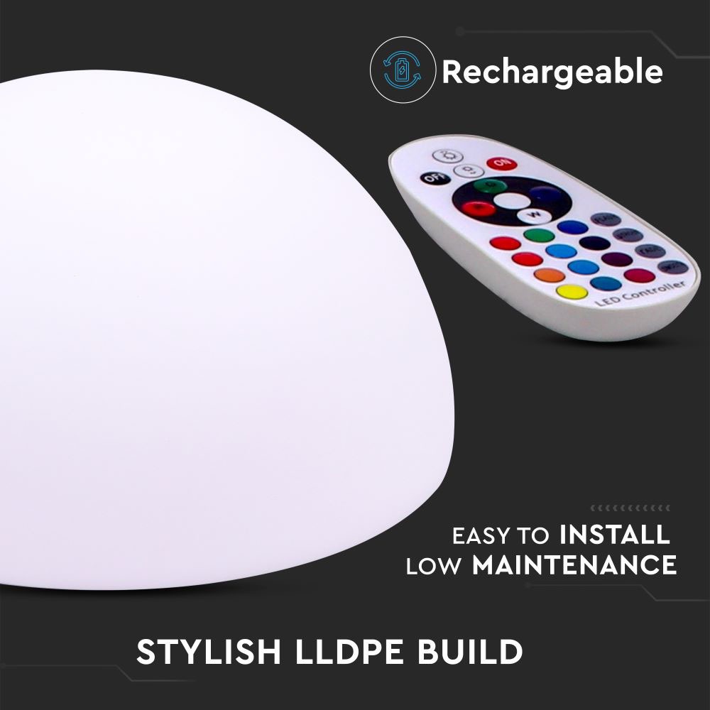 LED Mezza sfera rotonda RGB D50*26CM