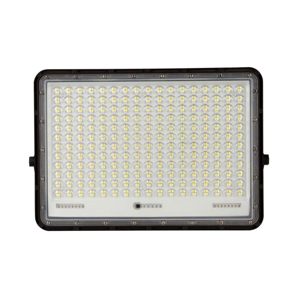 Faro LED con Telecomando e Pannello Solare Batteria sostituibile Cavo da 3m Colore Nero  img 1