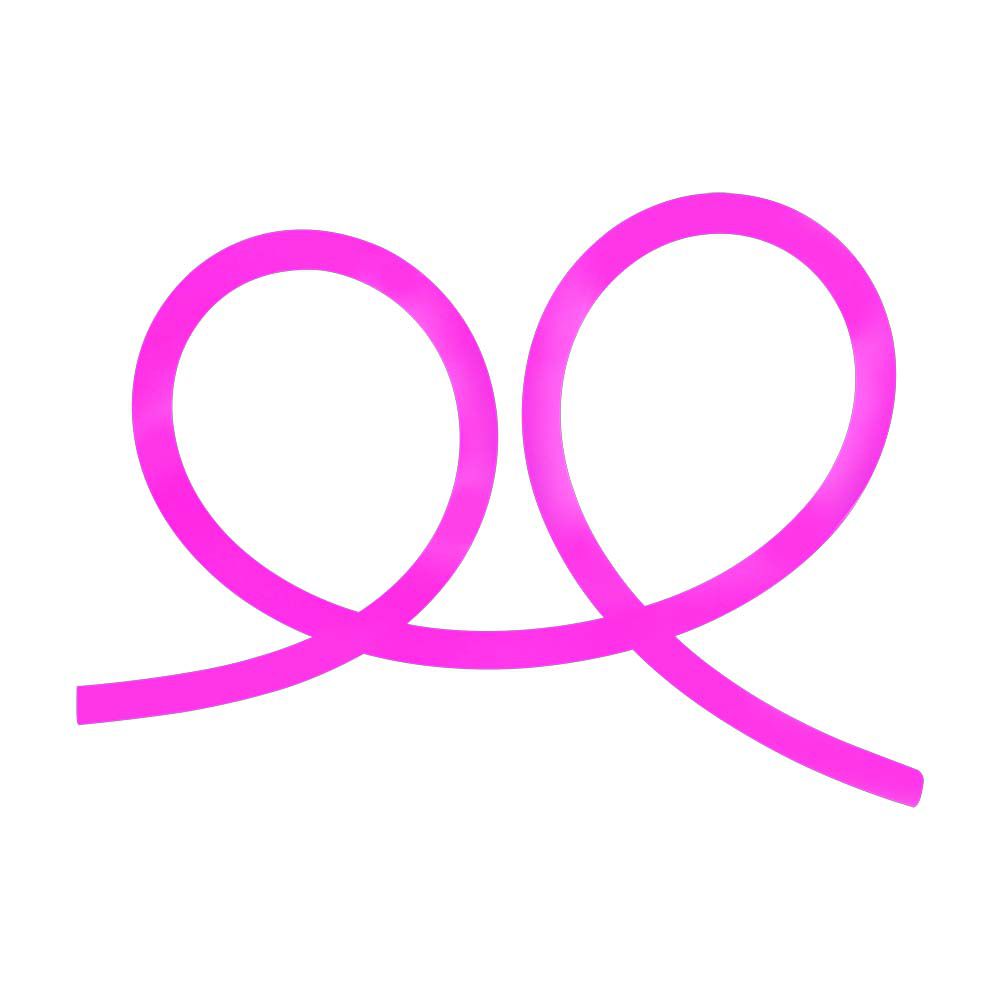  Neon Flex 12W/m Bobina 10m 24V Colore Rosa