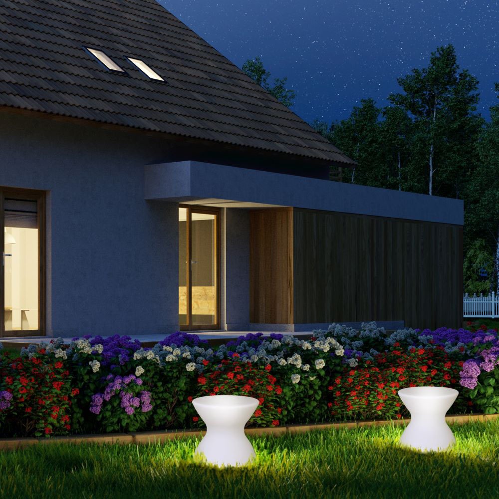 LED Sgabello Light RGB 40*36CM